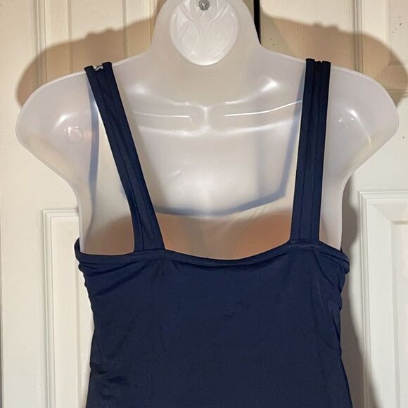 It Figures Swim Dress Built In Bra Tummy Panel 10T - Picture 11 of 16